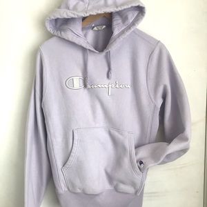 Champion Hoodie sz S, Lavender EUC